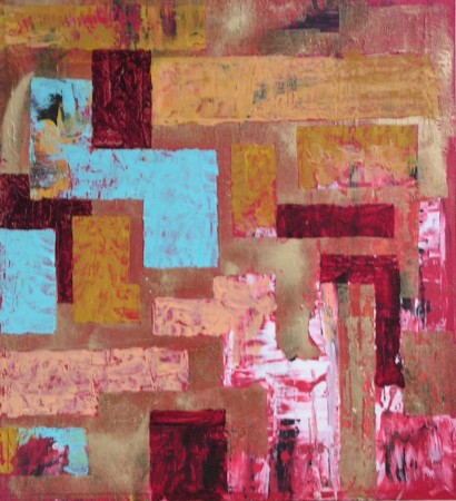 Red - triptych 1